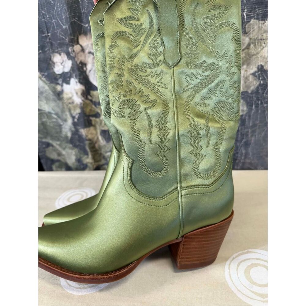 Free People x Jeffrey Campbell Dagget Western Boots Size 8 - Picture 3 of 6